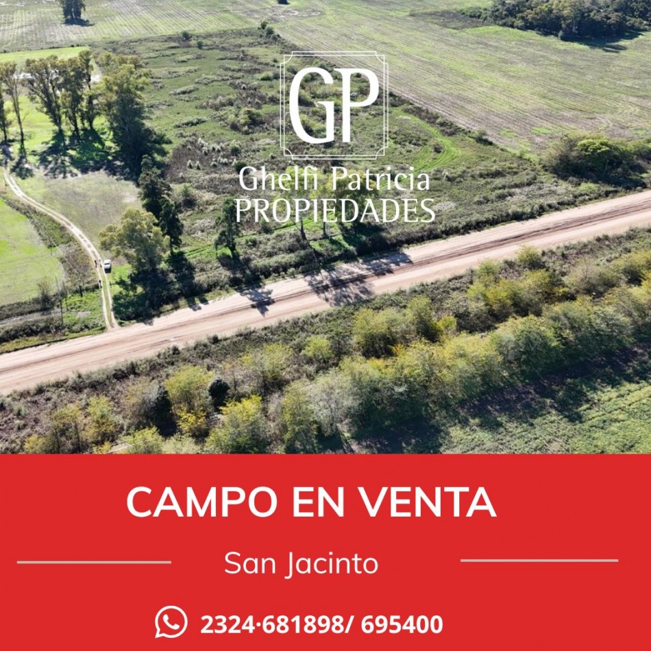 CAMPO EN VENTA- SAN JACINTO